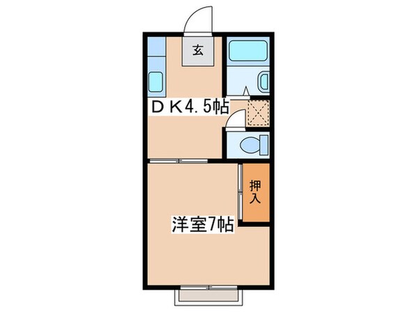 セントネージュ飯山の物件間取画像